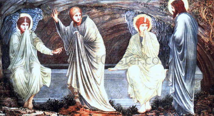  Sir Edward Burne-Jones The Morning of the Resurrection - Canvas Print