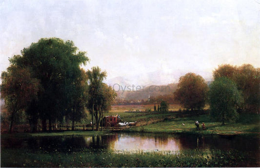  Thomas Worthington Whittredge The Morning Stage - Canvas Print