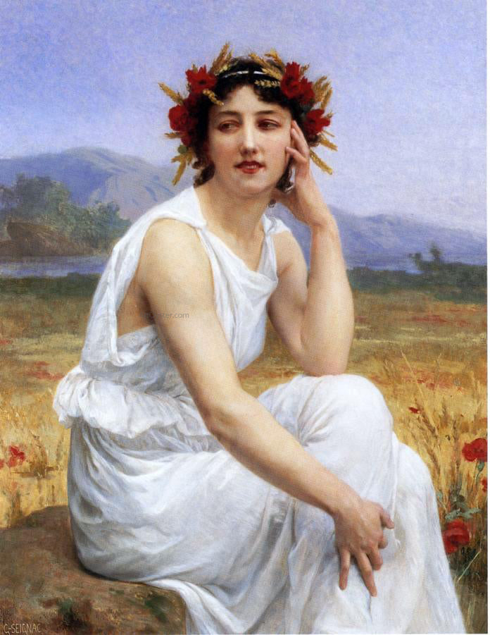  Guillaume Seignac The Muse - Canvas Print