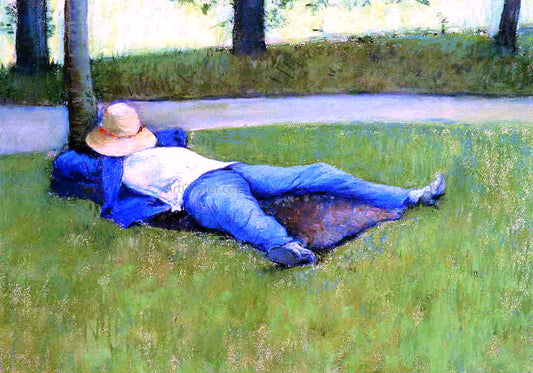  Gustave Caillebotte The Nap - Canvas Print