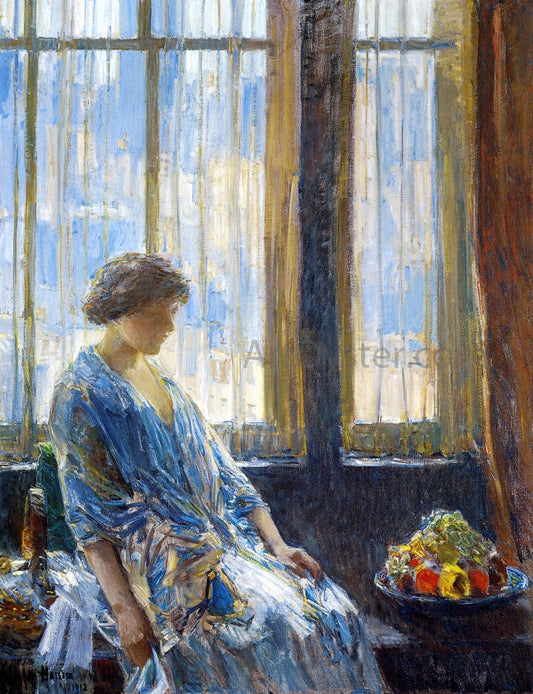  Frederick Childe Hassam The New York Window - Canvas Print