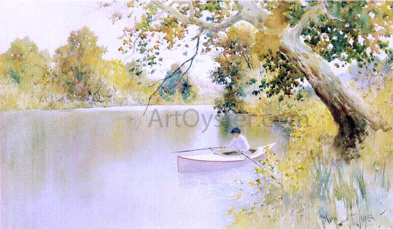  Paul Sawyier The North Elkhorn Mill Pond - Canvas Print