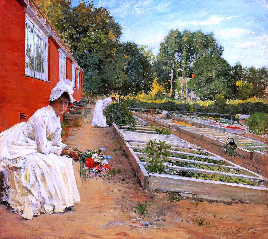  William Merritt Chase The Nursery - Canvas Print