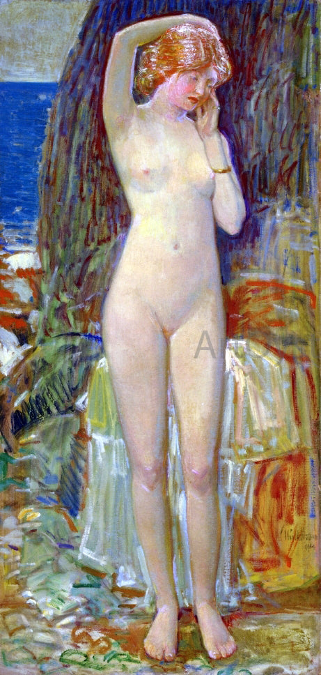  Frederick Childe Hassam The Nymph of Beryl Gorge - Canvas Print