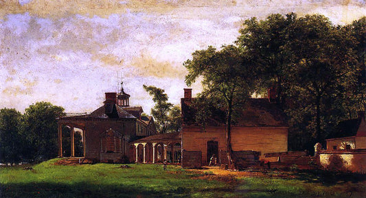  Eastman Johnson The Old Mount Vernon - Canvas Print