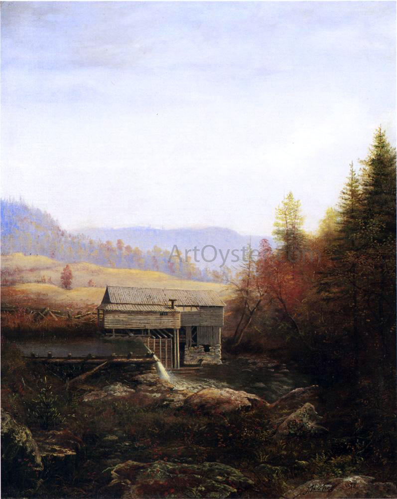  James Hope The Old Saw Mill - Canvas Print