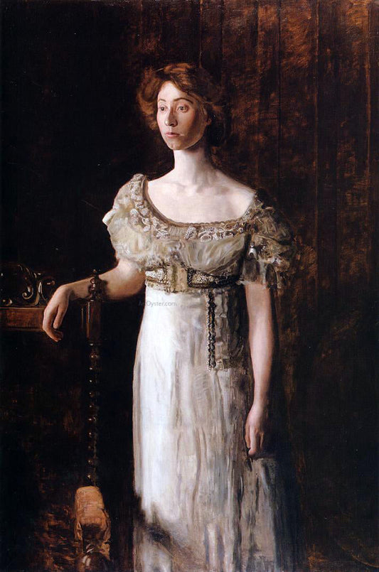  Thomas Eakins The Old-Fashioned Dress (also known as Portrait of Helen Montanverde Parker) - Canvas Print