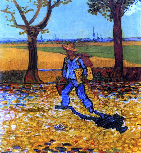  Vincent Van Gogh The Painter on His Way to Work - Canvas Print