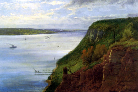  George Inness The Palisaides - Canvas Print