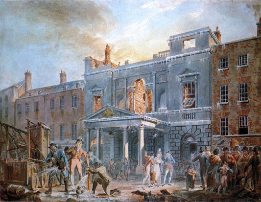  Joseph William Turner The Pantheon, the Morning After the Fire - Canvas Print