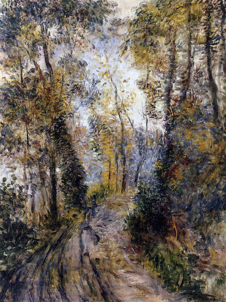  Pierre Auguste Renoir The Path Through the Forest - Canvas Print