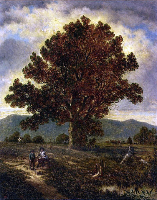  David Johnson The Pathway Home - Canvas Print