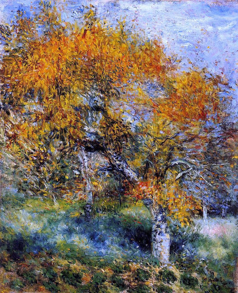  Pierre Auguste Renoir The Pear Tree - Canvas Print