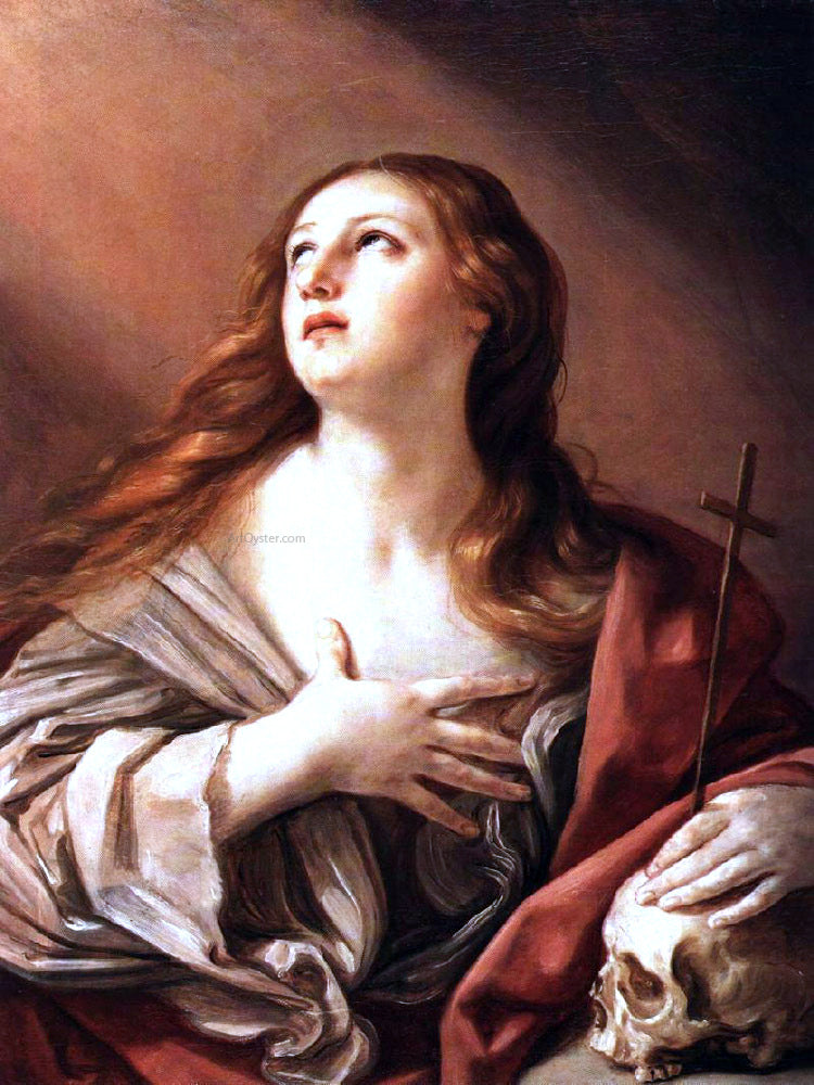  Guido Reni The Penitent Magdalene - Canvas Print