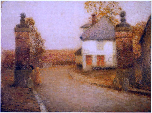  Henri Le Sidaner The Pillar - Canvas Print