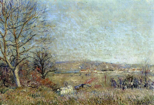  Alfred Sisley The Plain of Veneux, View of Sablons - Canvas Print