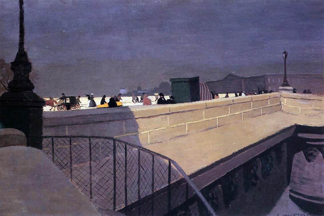  Felix Vallotton The Pont Neuf - Canvas Print