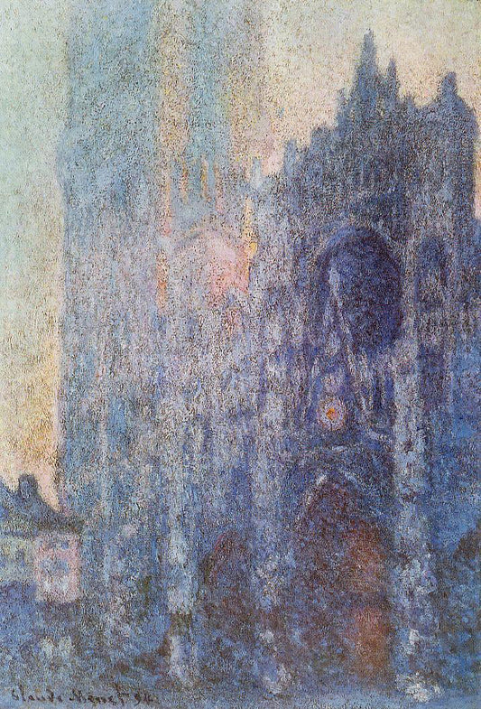  Claude Oscar Monet The Portal and the Tour d'Albane at Dawn - Canvas Print