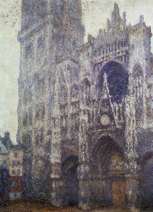  Claude Oscar Monet The Portal and the Tour d'Albene, Grey Weather - Canvas Print