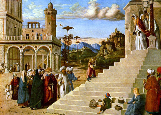  Cima Da Conegliano The Presentation of the Virgin - Canvas Print