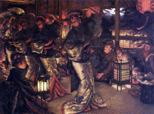  James Tissot The Prodigal Son in Modern Life: in Foreign Climes - Canvas Print