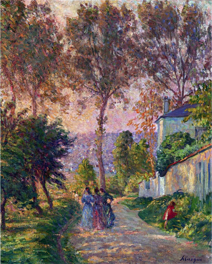  Henri Lebasque The Promenade - Canvas Print