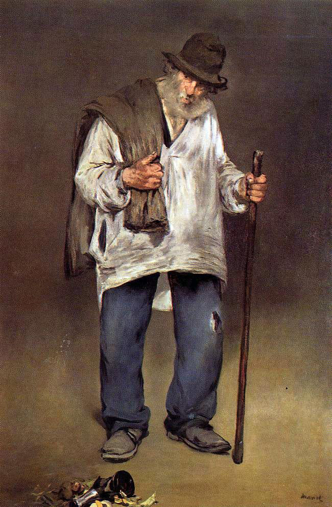  Edouard Manet The Ragpicker - Canvas Print