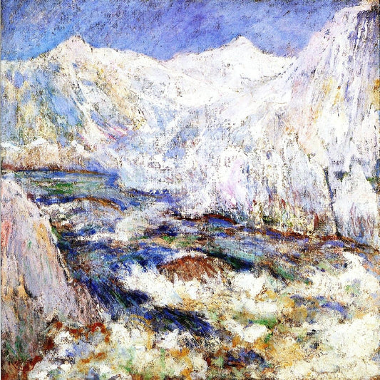  John Twachtman The Rapids, Yellowstone - Canvas Print