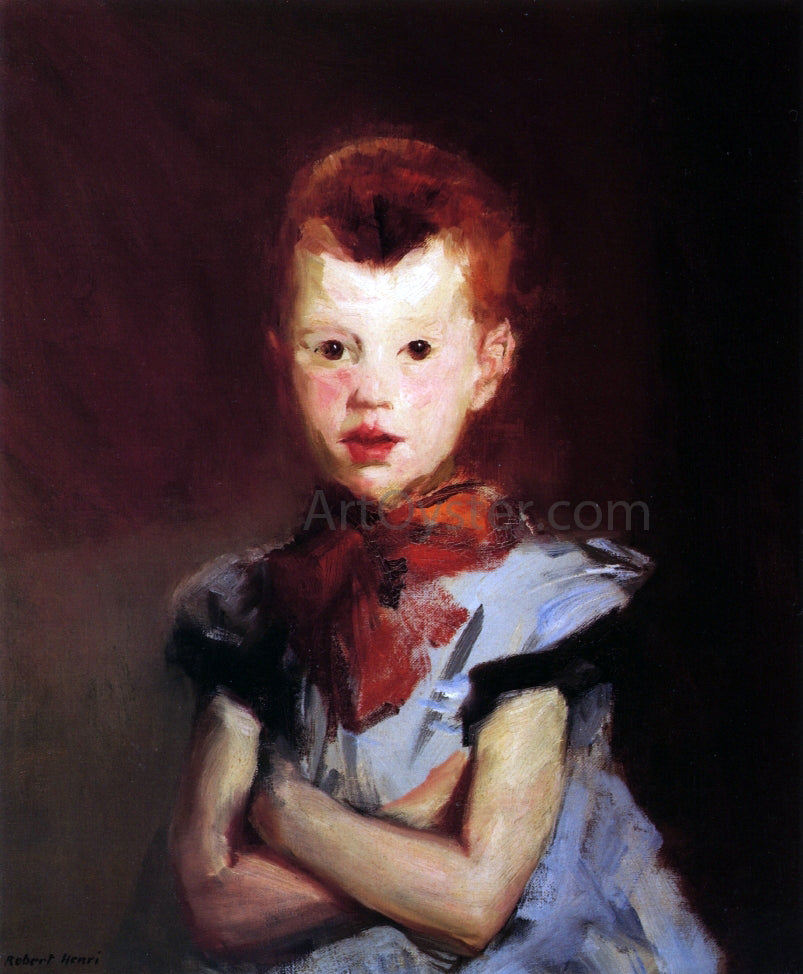  Robert Henri The Red Top - Canvas Print