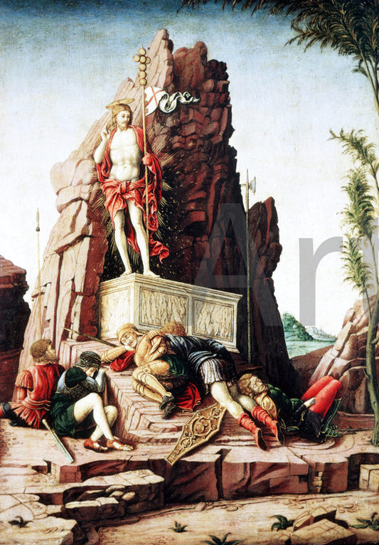  Andrea Mantegna The Resurrection - Canvas Print