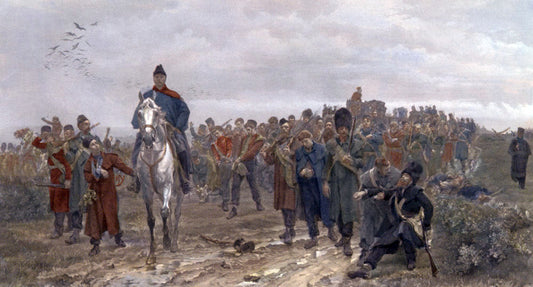  Elizabeth Thompson The Return from Inkerman - Canvas Print