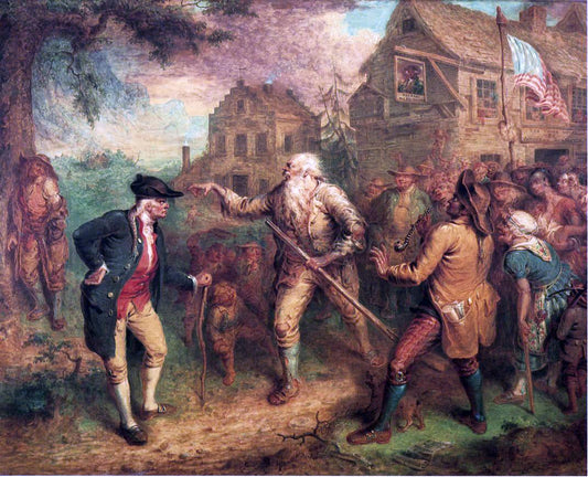  John Quidor The Return of Rip Van Winkle - Canvas Print