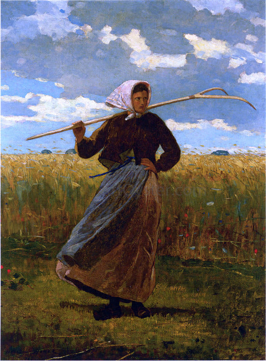  Winslow Homer The Return of the Gleaner - Canvas Print