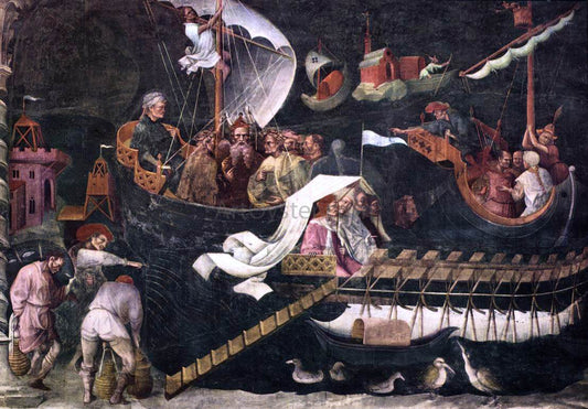  Giovanni Da Modena The Return of the Magi - Canvas Print