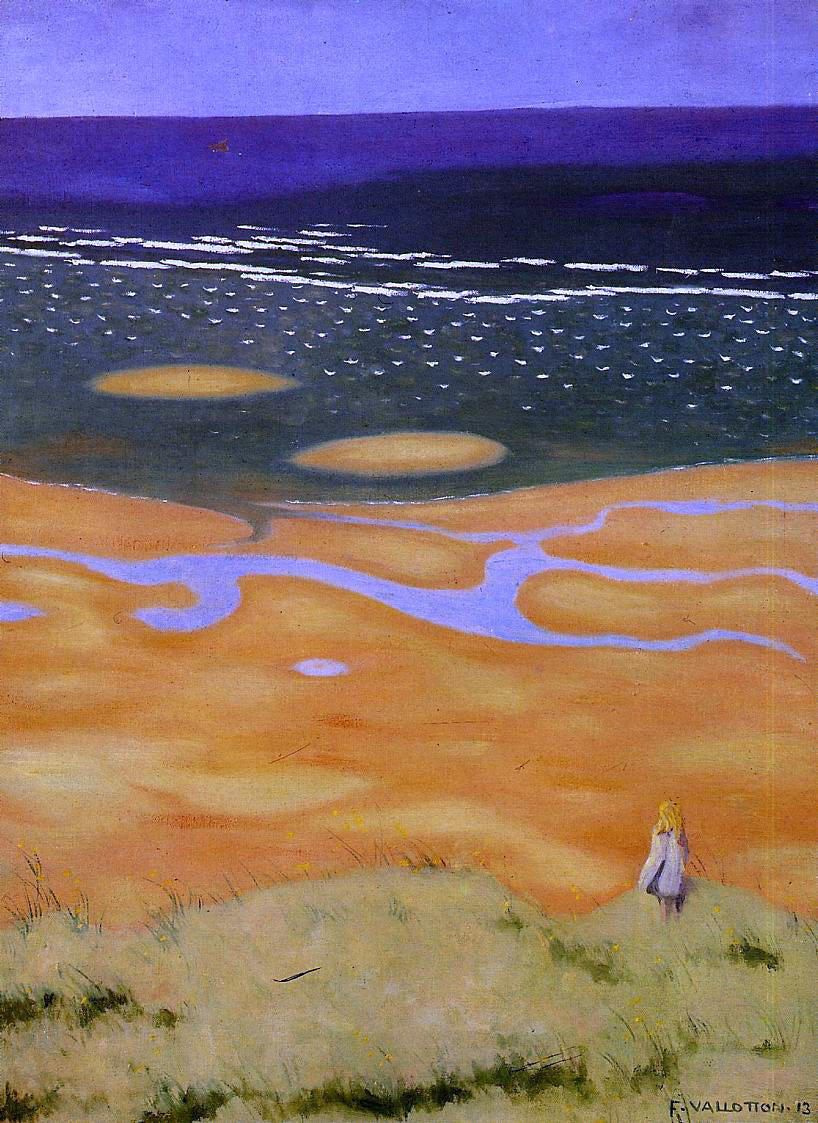  Felix Vallotton The Rising Tide - Canvas Print