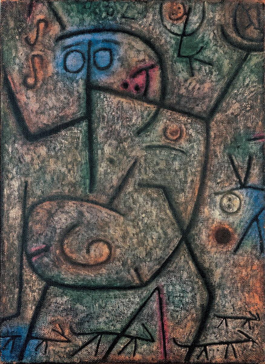  Paul Klee The Rumors - Canvas Print