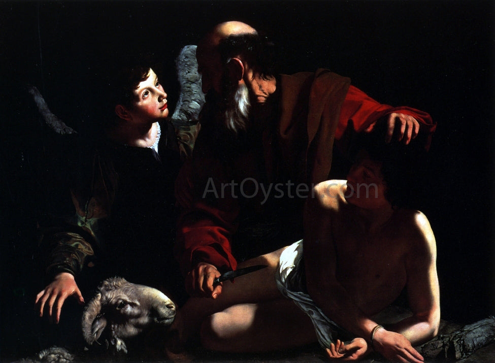  Caravaggio The Sacrifice of Isaac - Canvas Print