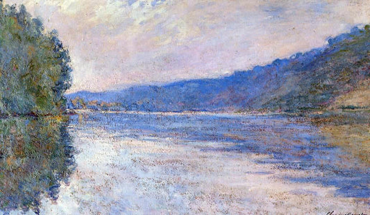  Claude Oscar Monet The Seine at Port-Villez - Canvas Print