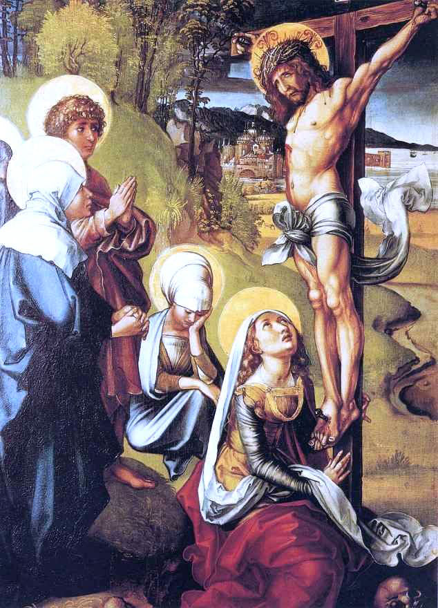  Albrecht Durer The Seven Sorrows of the Virgin: Crucifixion - Canvas Print