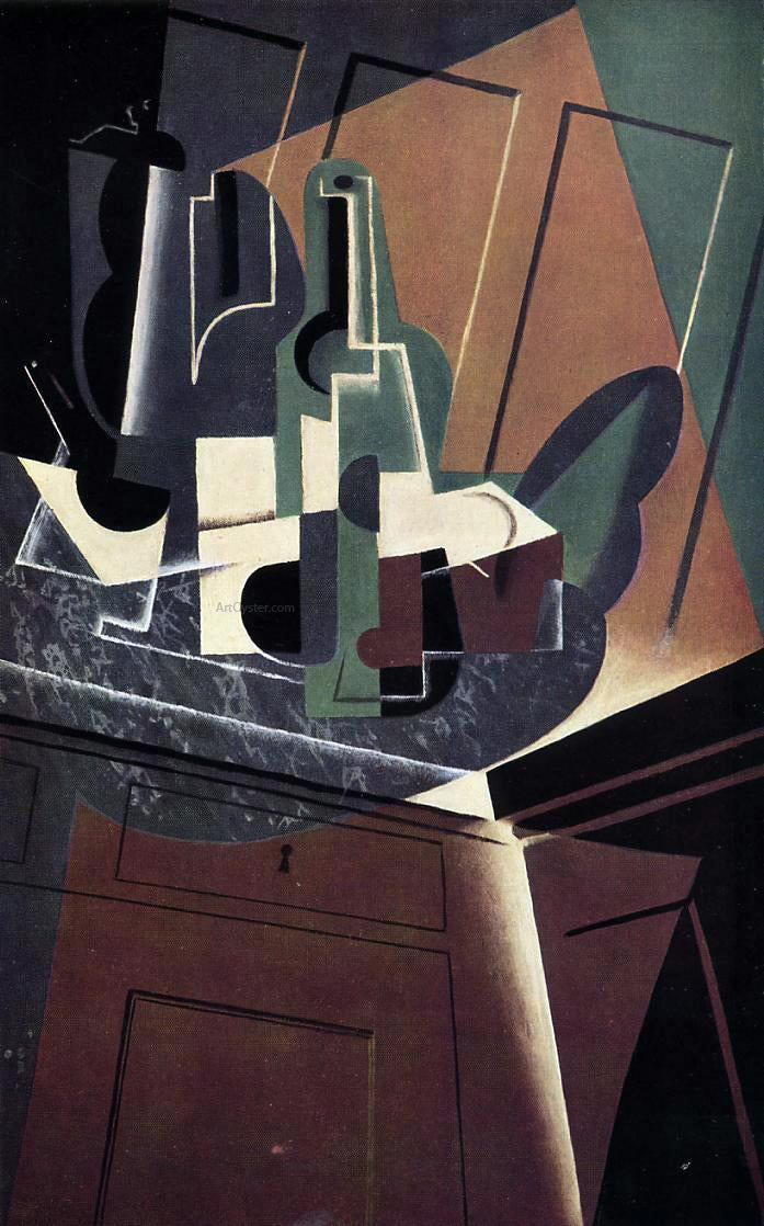  Juan Gris The Sideboard - Canvas Print