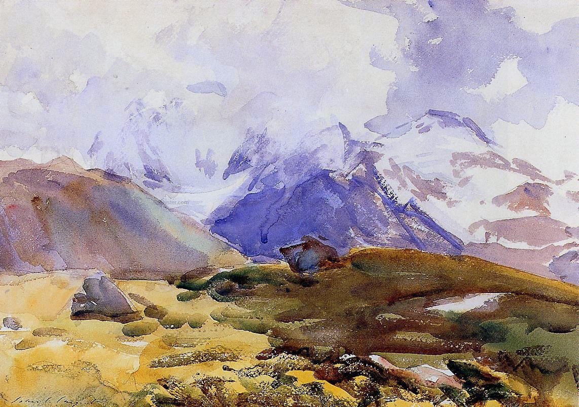  John Singer Sargent The Simplon - Canvas Print