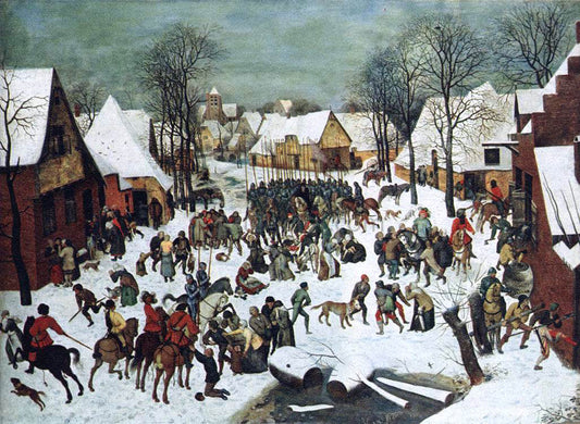  The Elder Pieter Bruegel The Slaughter of the Innocents - Canvas Print