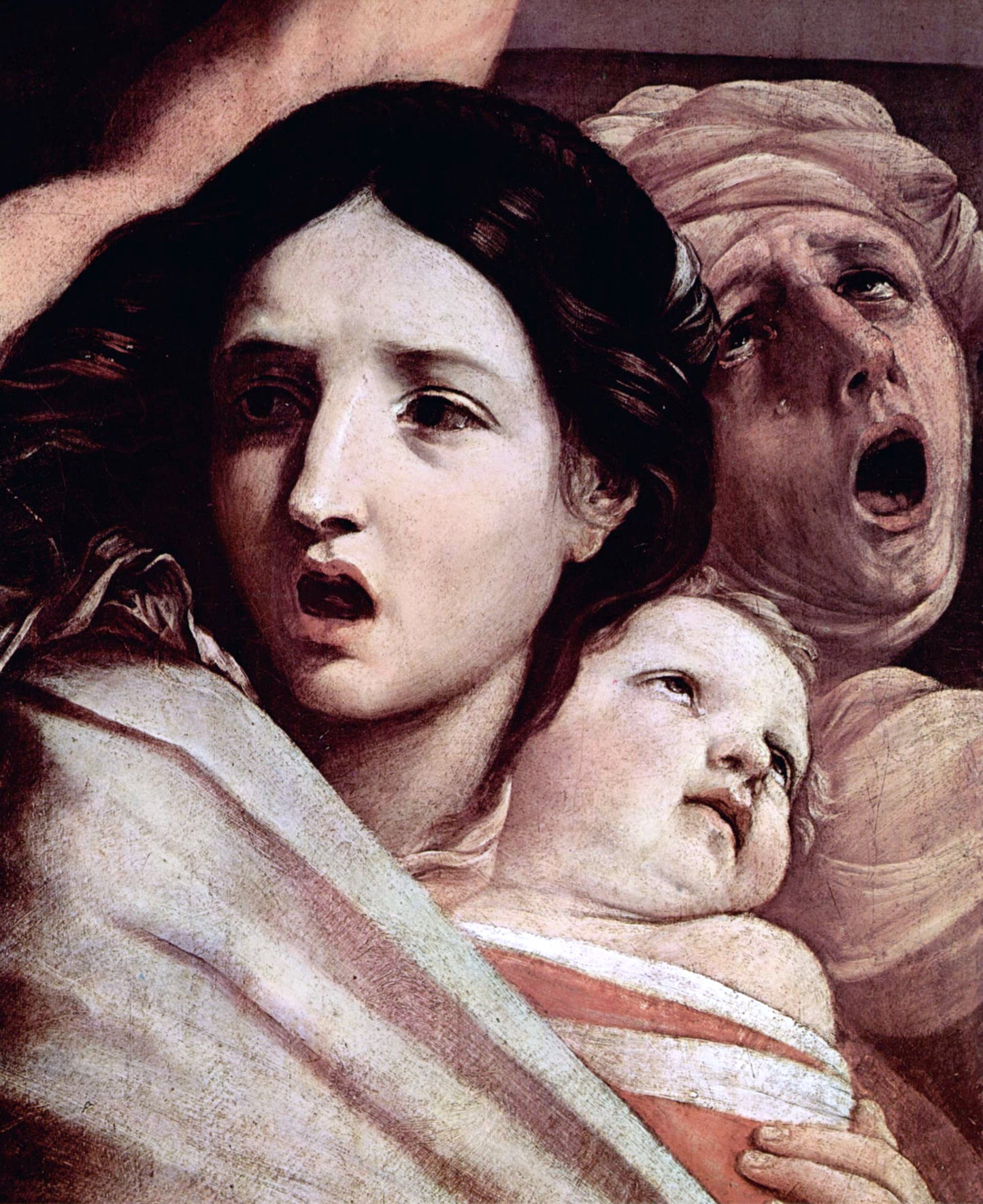  Guido Reni The Slaughter of the Innocents [detail #1] - Canvas Print