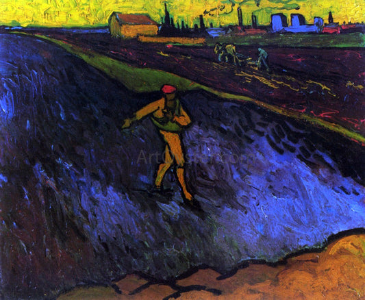  Vincent Van Gogh The Sower: Outskirts of Arles in the Background - Canvas Print