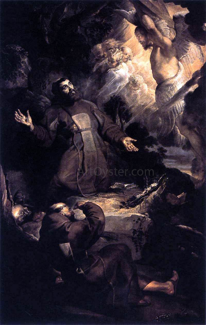  Peter Paul Rubens The Stigmatization of St Francis - Canvas Print