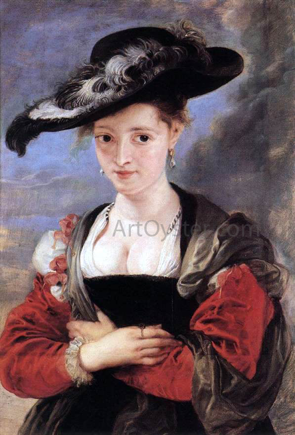  Peter Paul Rubens The Straw Hat - Canvas Print