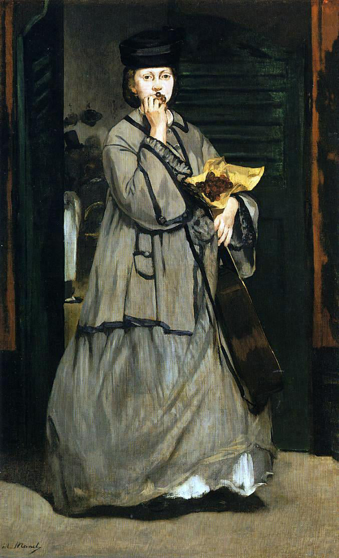  Edouard Manet The Street Singer - Canvas Print