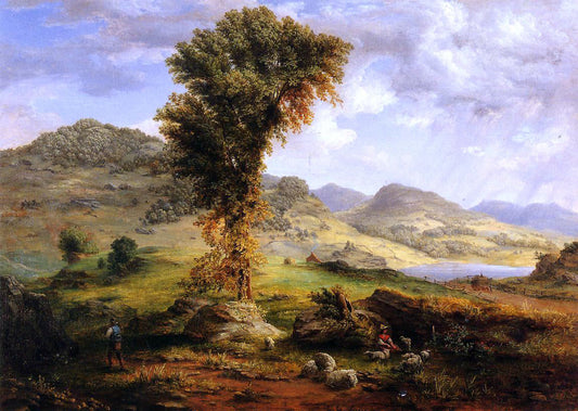  George Inness The Sun Shower - Canvas Print