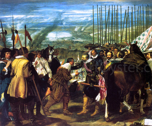  Diego Rodriguez De Silva Velazquez The Surrender of Breda - Canvas Print