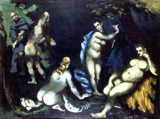  Paul Cezanne The Temptation of Saint Anthony - Canvas Print